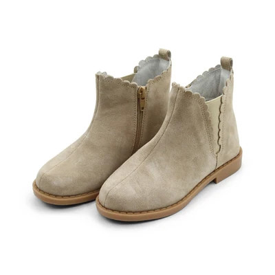 L'Amour Shoes Nicola Scalloped Chelsea Boot - Nicola Scalloped Chelsea Boot | Shop.com