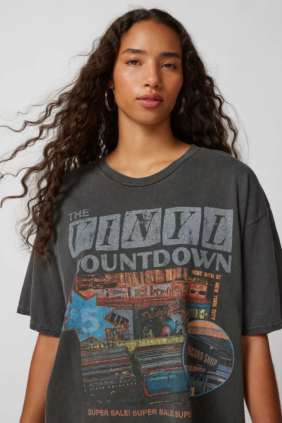 Record Store T-Shirt Dress | Urban Outfitters (US and RoW)