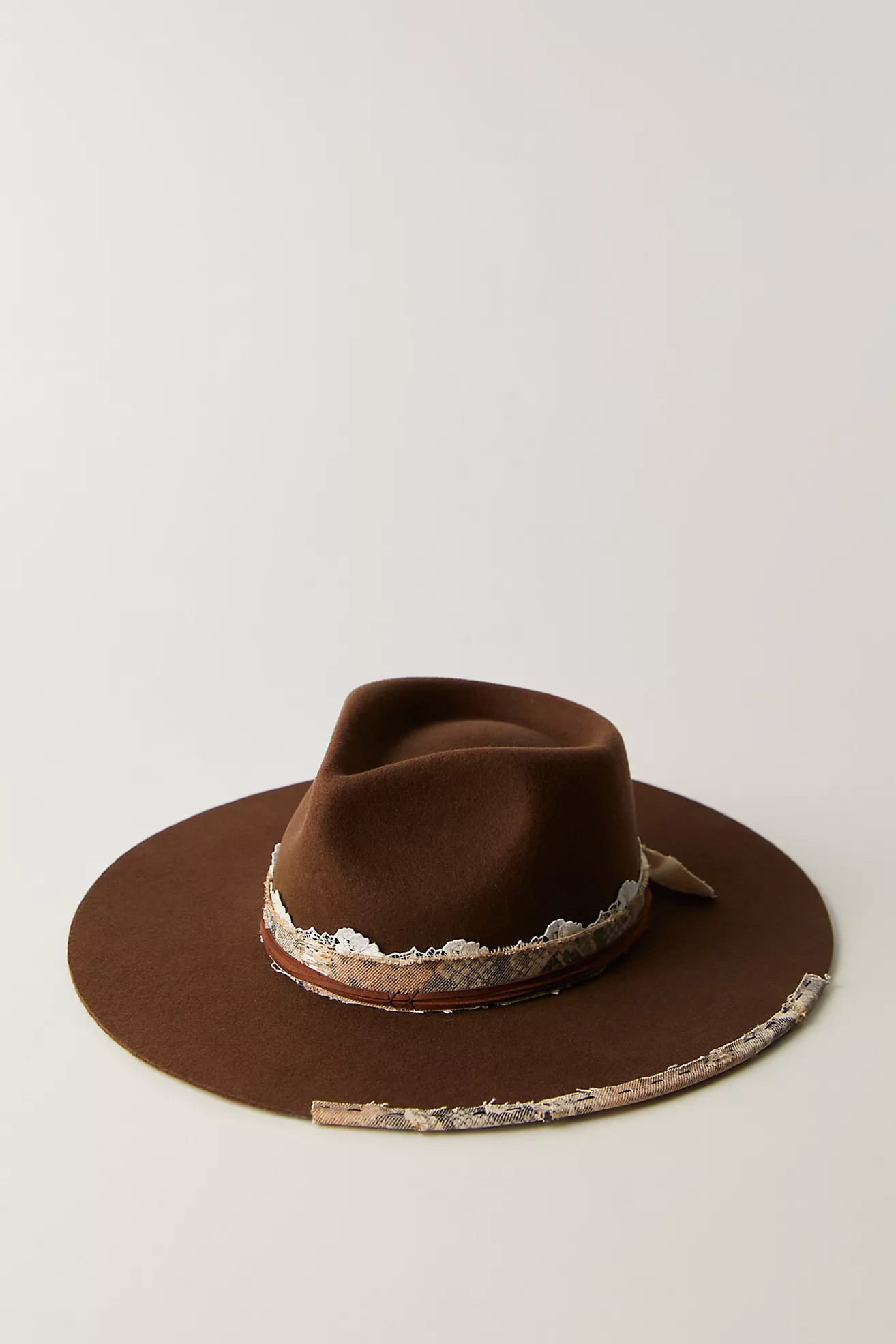 Lace Wool Round Top Hat | Free People (Global - UK&FR Excluded)