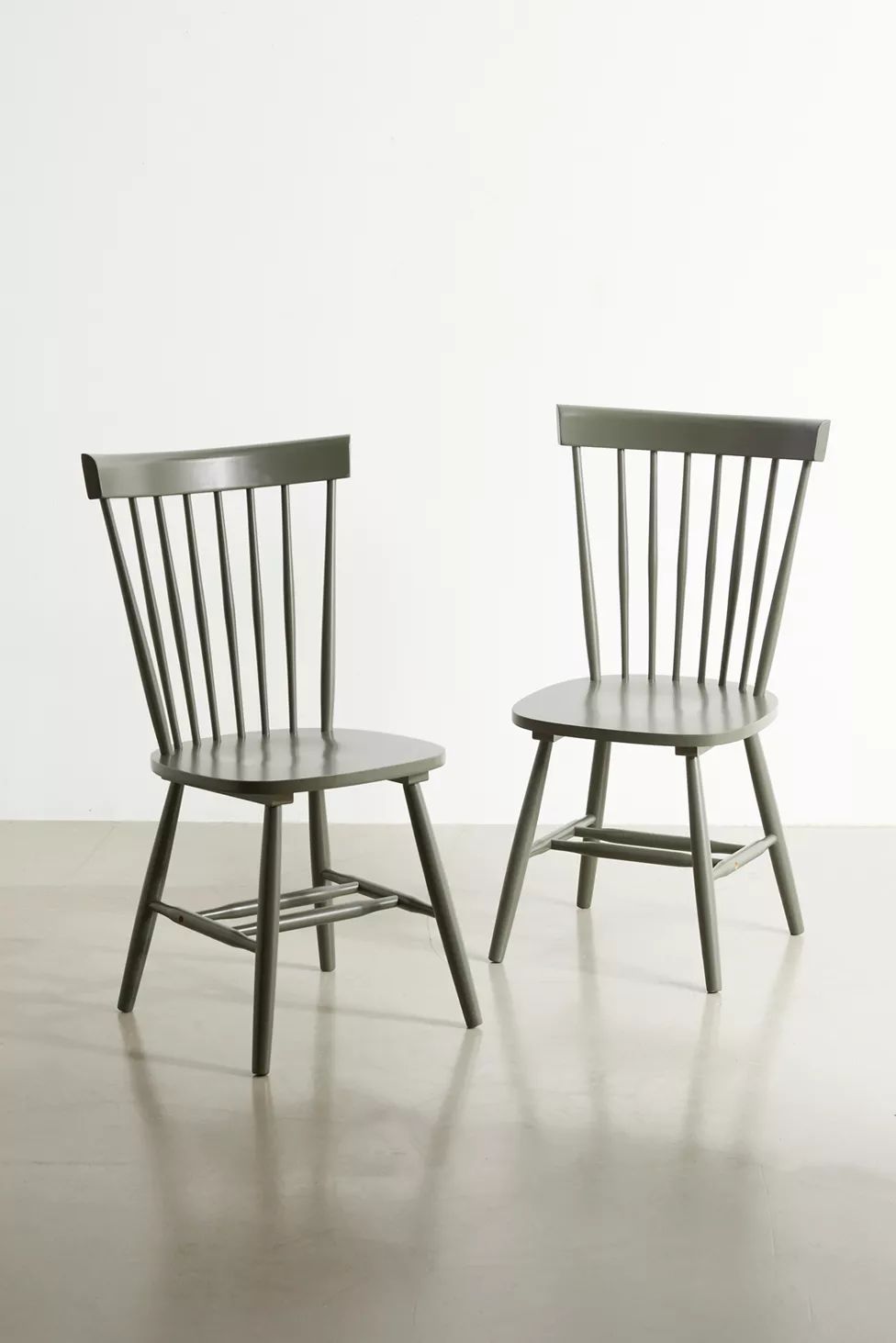Spindle Back Dining Chair - Set Of 2 | Urban Outfitters (US and RoW)