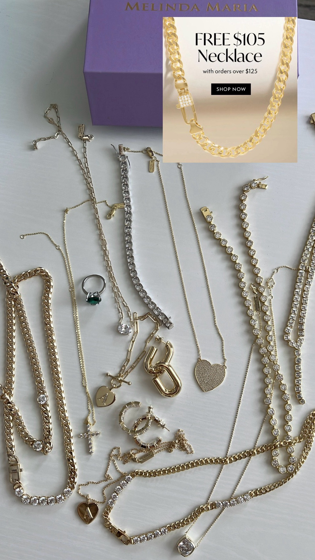 Spend $125 on Melinda Maria jewelry and score the prettiest necklace worth $105 for FREE!! I love every piece I have bought, everything is so beautiful in person. Melinda Maria jewelry sale, Mother’s Day gift ideas  

#LTKMothersDay #LTKgrwm #LTKSaleAlert