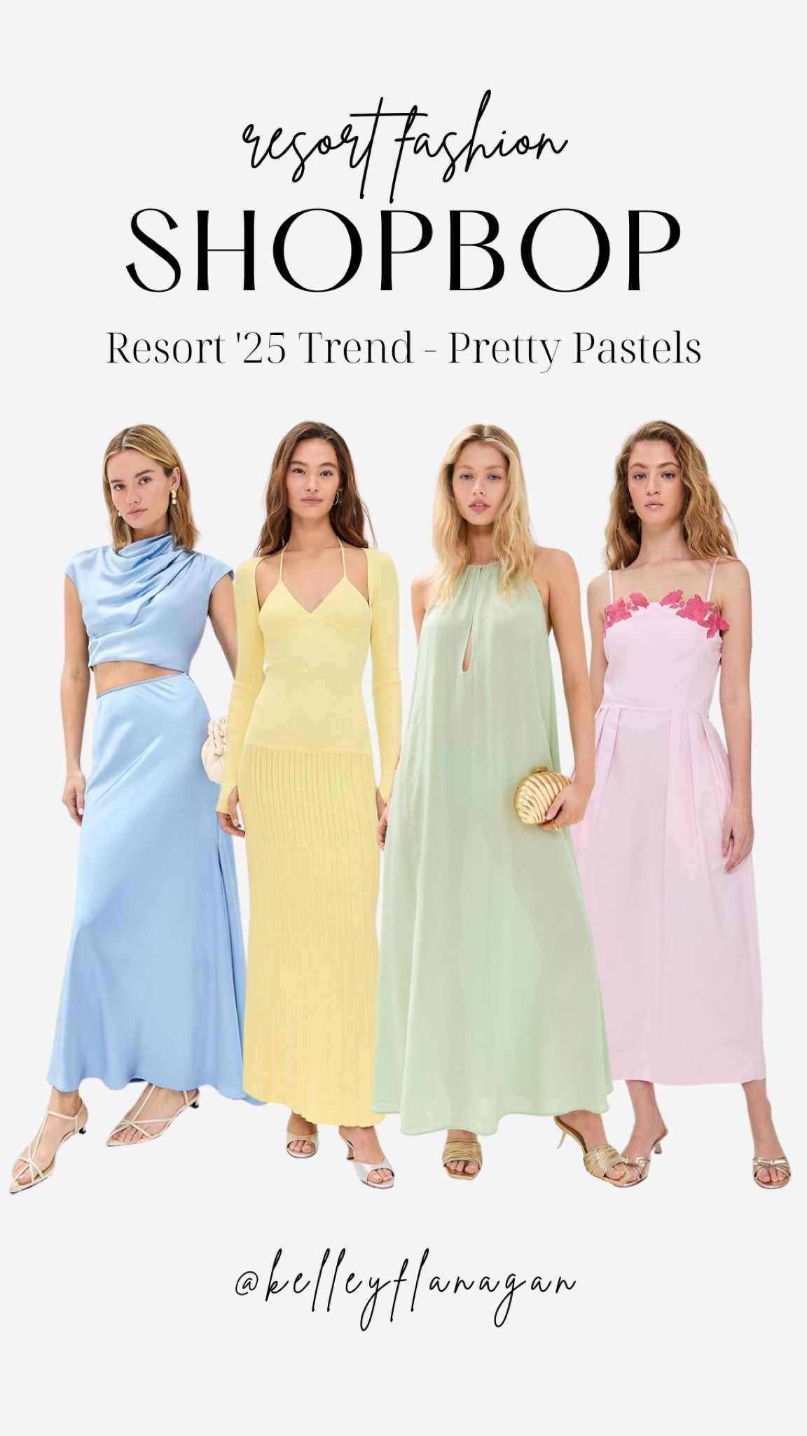 Resort ‘25 fashion trend - Pretty Pastels from Shopbop 😍

#LTKStyleTip #LTKSeasonal #LTKTravel