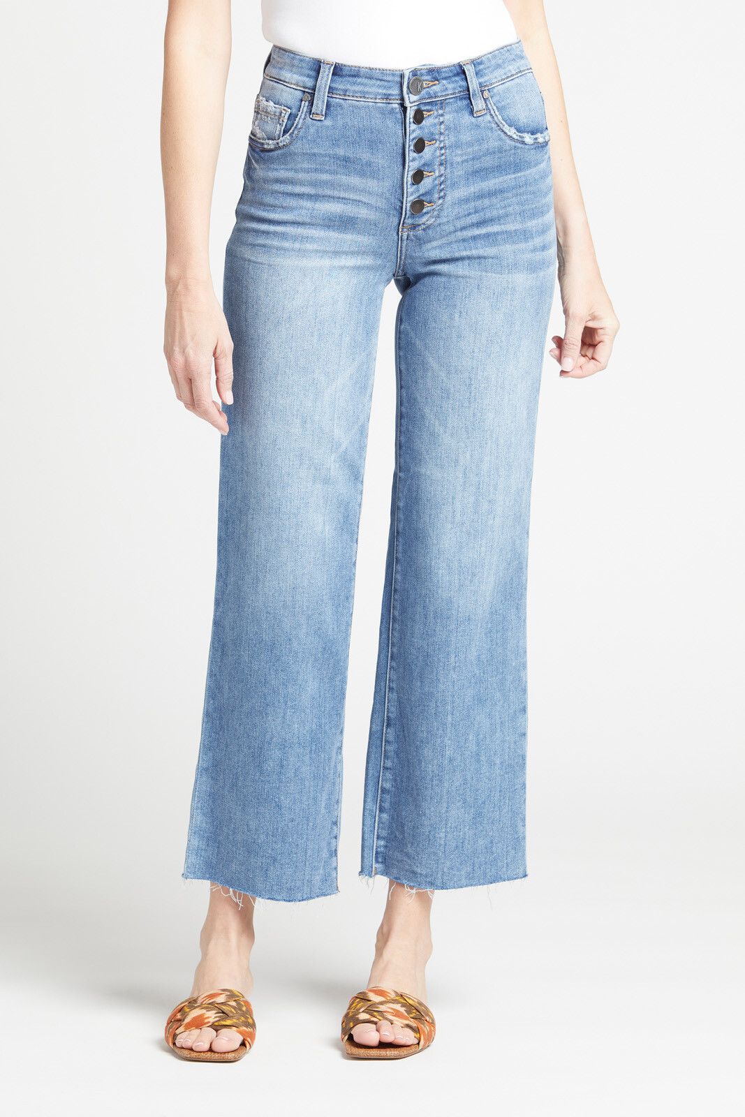 KUT FROM THE KLOTH Charlotte High Rise Wide Leg Jean | EVEREVE | Evereve