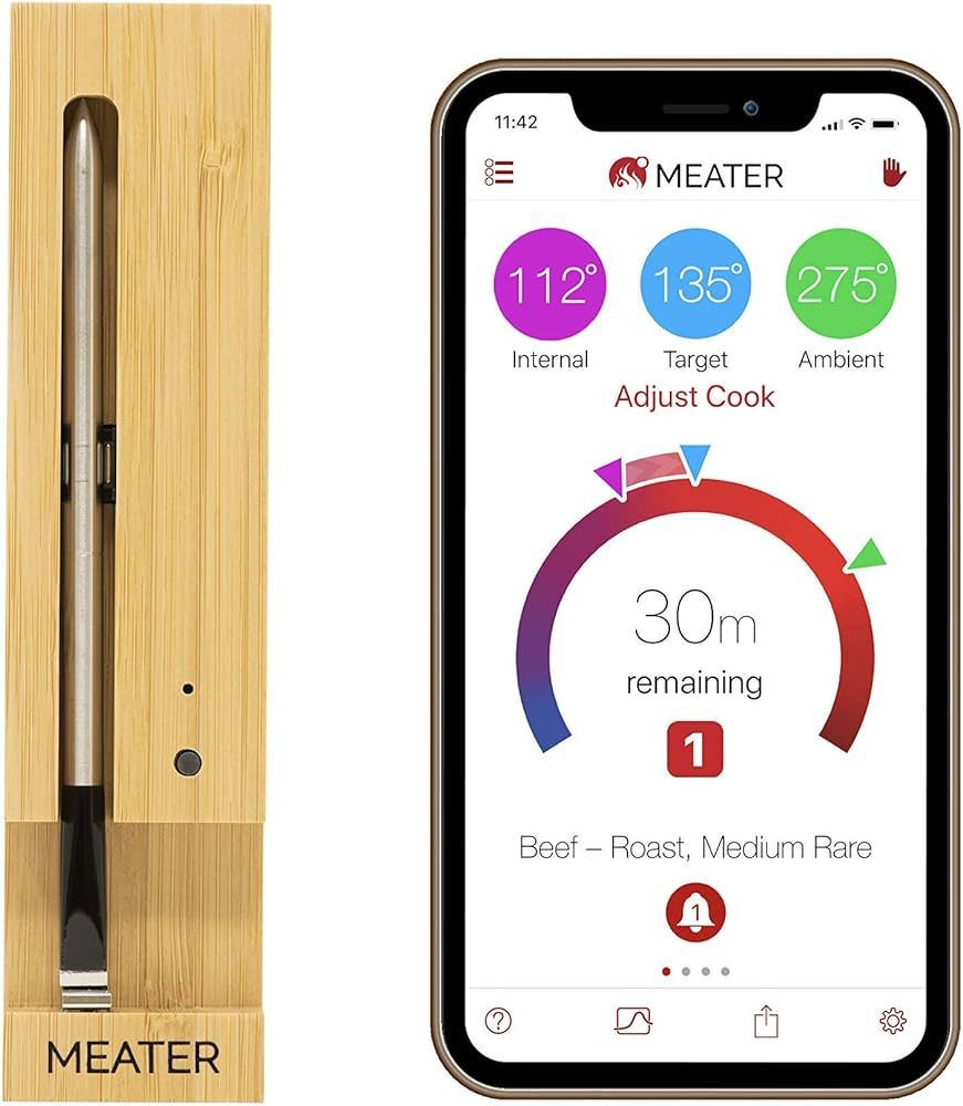 Original MEATER: Wireless Digital Smart Meat Thermometer | for Oven, BBQ, Grill, Kitchen | iOS & ... | Amazon (US)