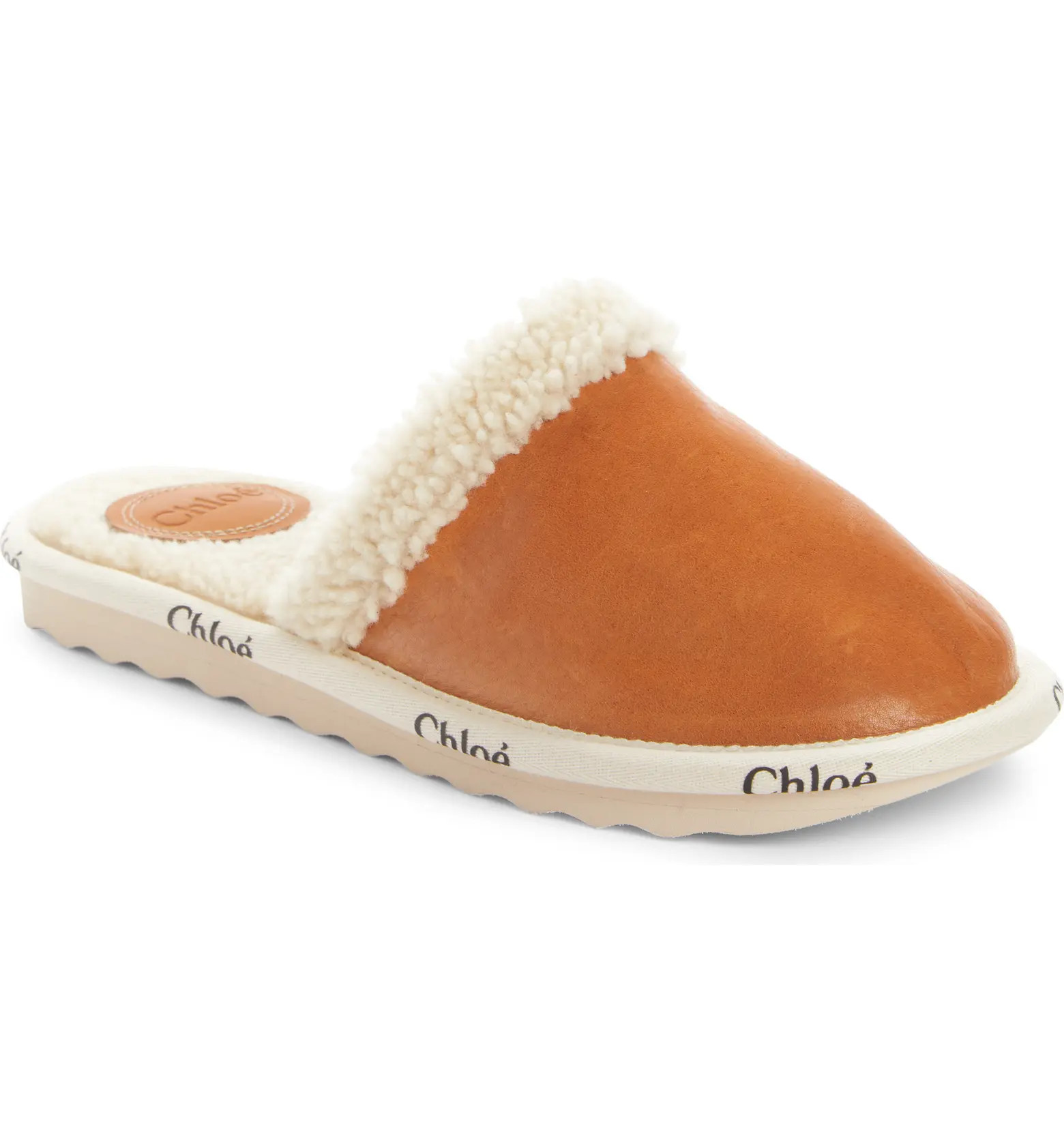 Woody Genuine Shearling Lined Mule | Nordstrom