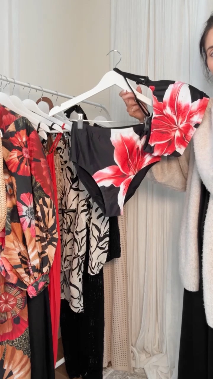 Save this… for your next vacation 🙌🏼☀️ I’m just shy of 5-7” for reference and will add sizing to these pieces below
Two piece swim: small 

#LTKgrwm #LTKTravel #LTKSeasonal