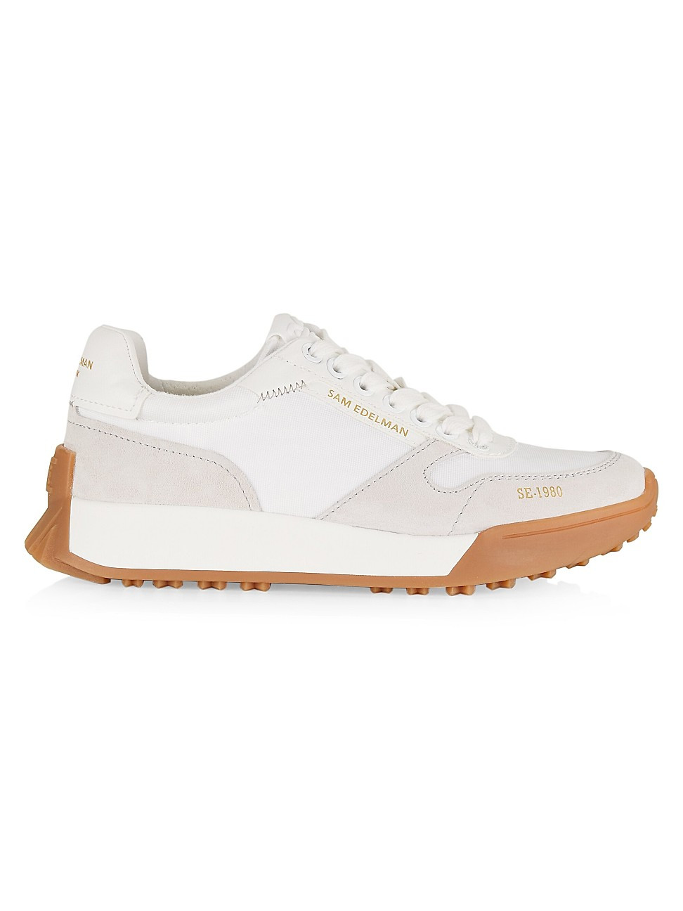 Women's Layla Low-Top Sneakers - White - Size 6 | Saks Fifth Avenue