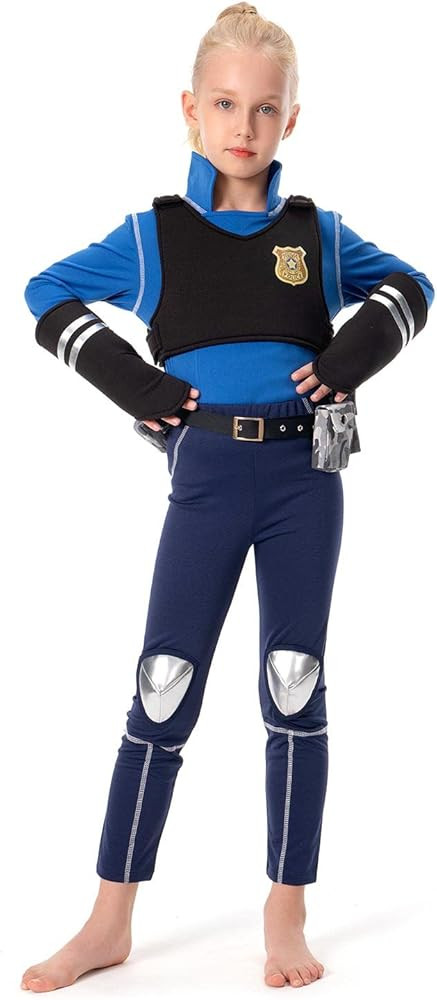 Newcos Kids Judy Nick Flash Cosplay Costume for Boys and Girls Anime Bunny Fox Sloth Uniform for ... | Amazon (US)