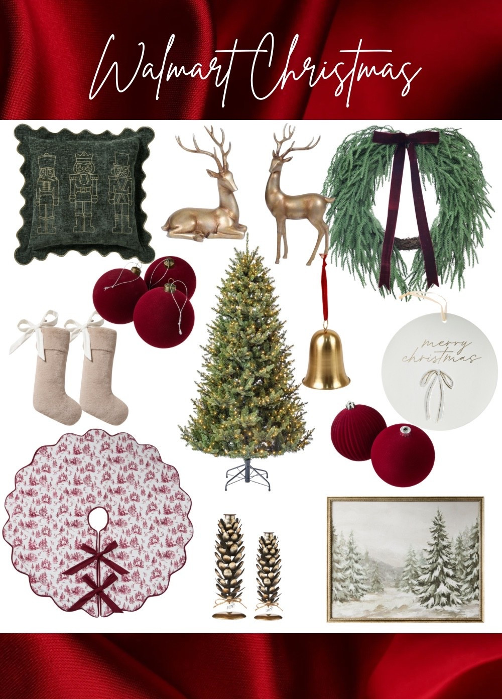 Walmart Christmas Decor!🌲♥️

#LTKHome #LTKSeasonal #LTKHoliday