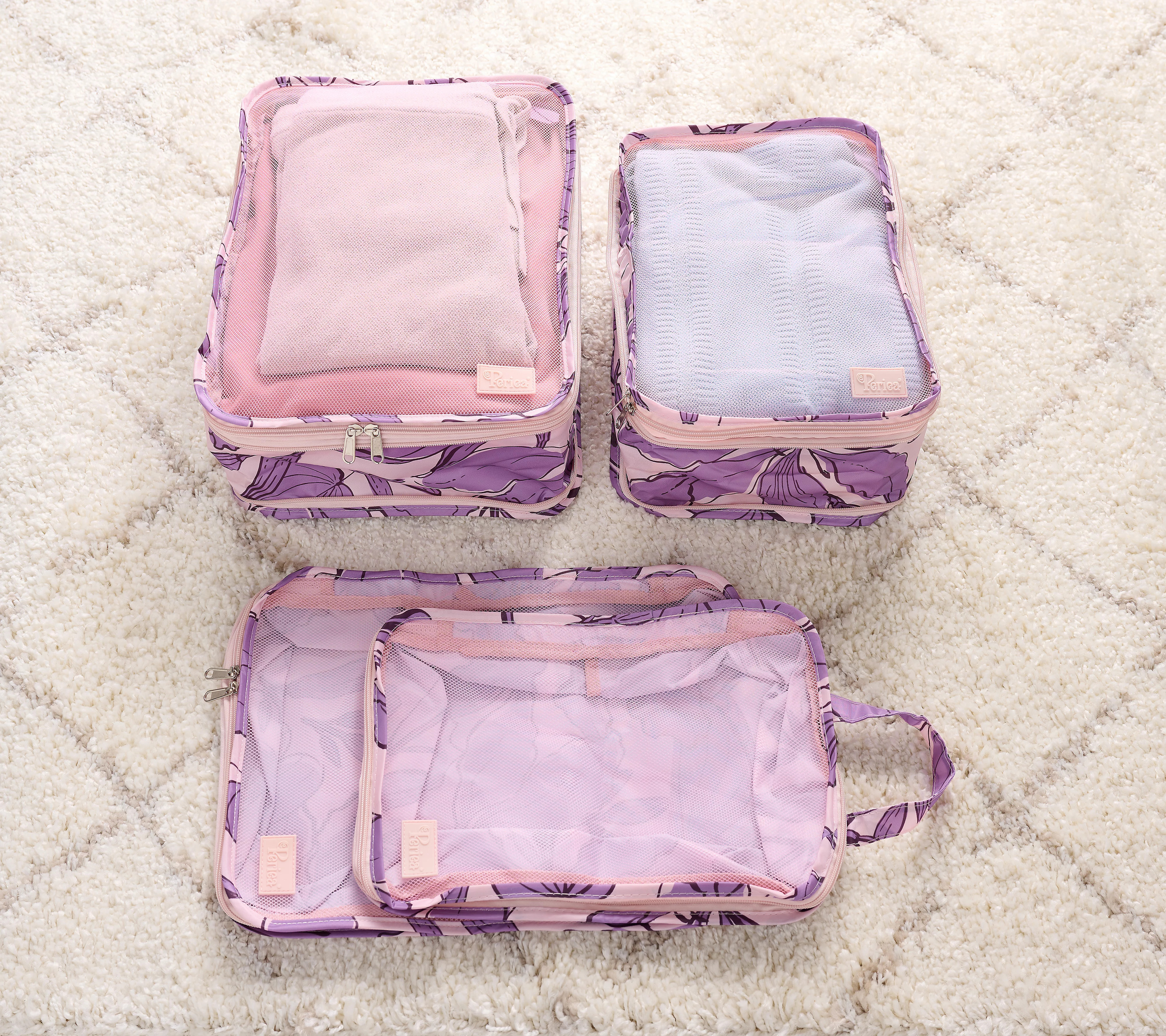 Periea Set of 4 Large and Medium Compression Bags | QVC