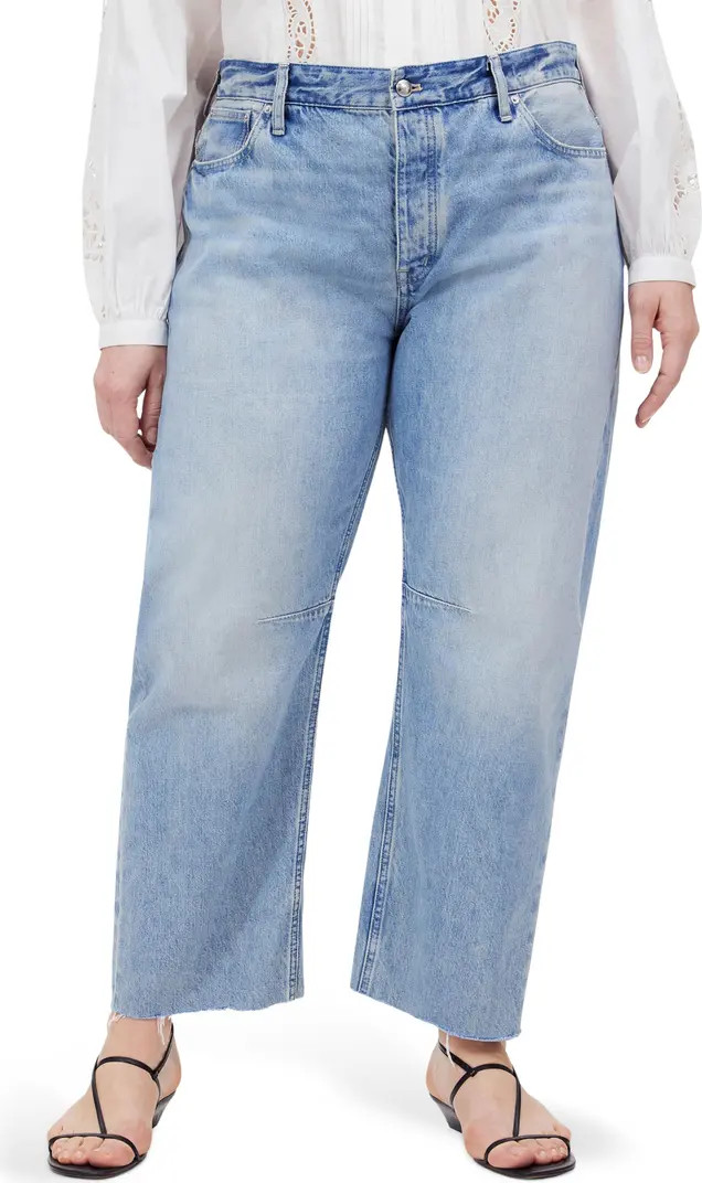 The Darted Barrel Leg Jeans | Nordstrom Rack