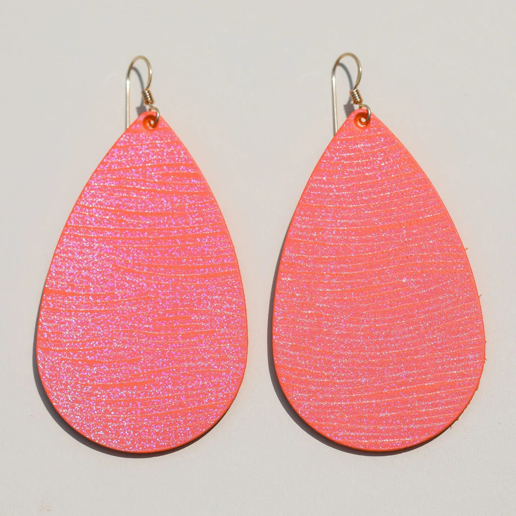 Sunrise Beach Wave Teardrops | Nickel and Suede
