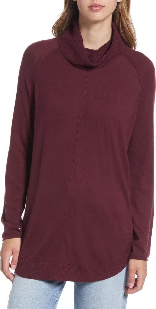 Caslon® Turtleneck Tunic Sweater | Nordstrom | Nordstrom