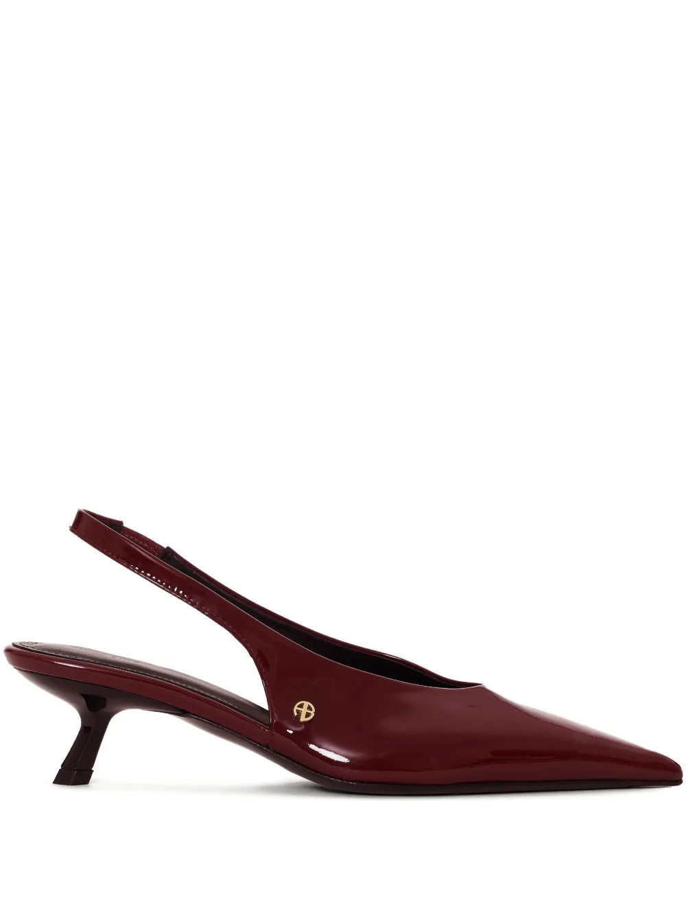 ANINE BING 50mm Hilda Pumps | Red | FARFETCH | Farfetch Global