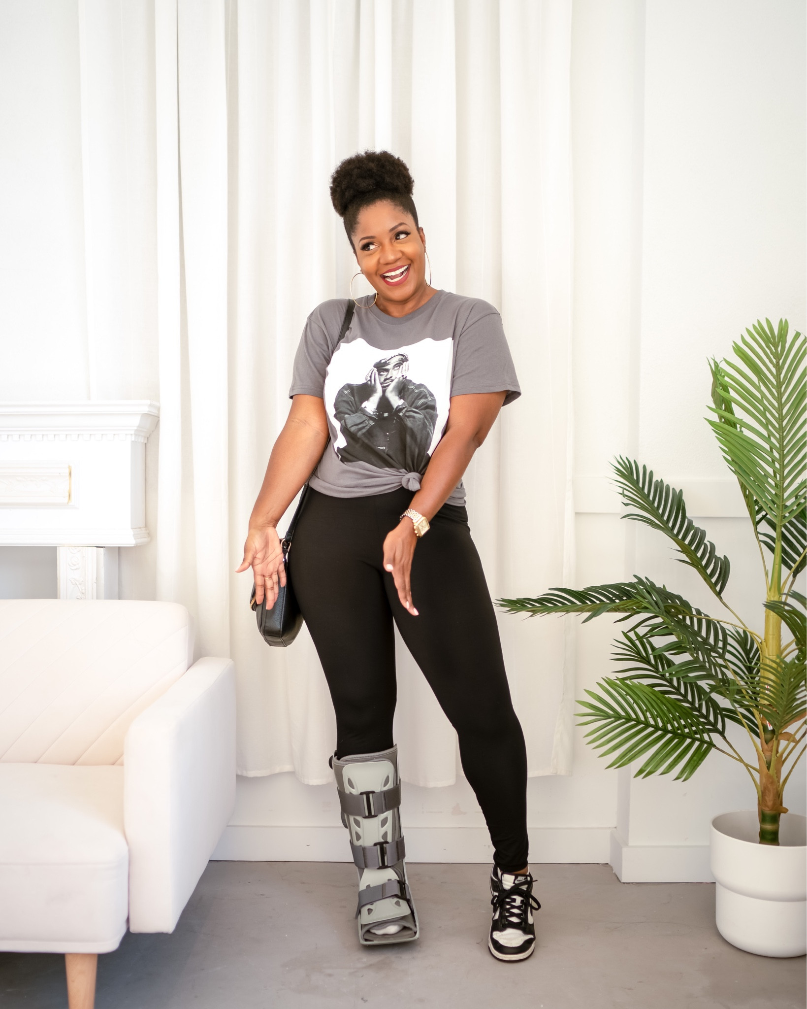 Love this Tupac tee and leggings from @targetstyle! They’re both TTS (wearing a L) and super comfy. And the tee is 30% off today! #targetstyle #targetfinds #graphictee

#LTKunder50 #LTKmidsize #LTKover40