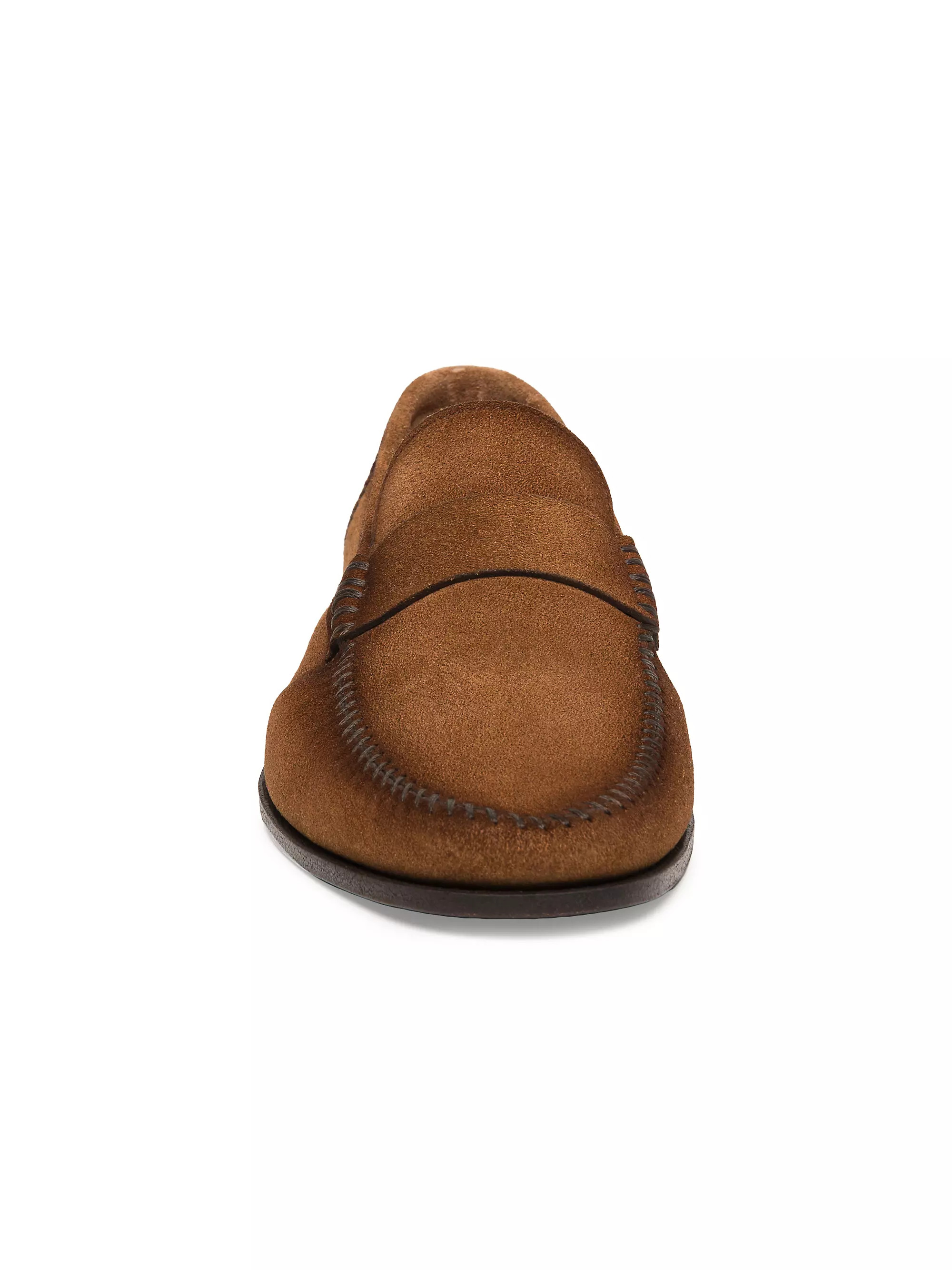 Burnished Suede Loafers | Saks Fifth Avenue