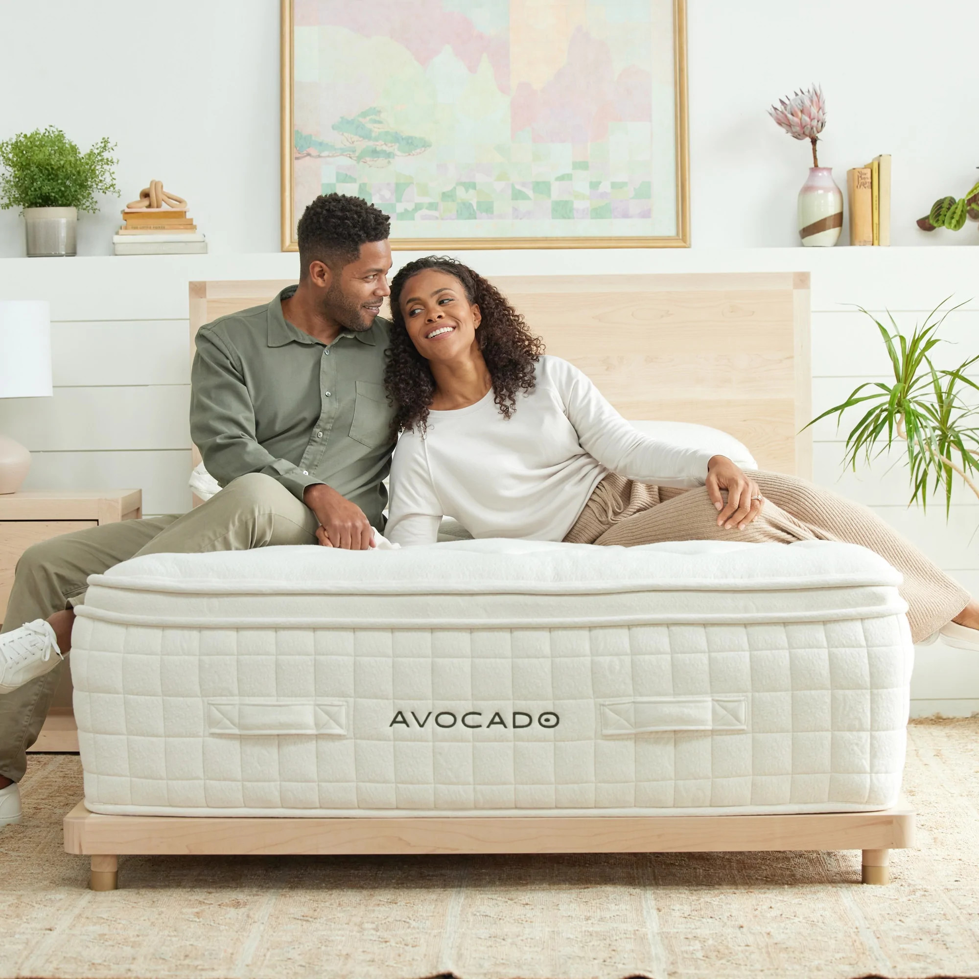 Malibu Platform Bed Frame | Avocado Mattress