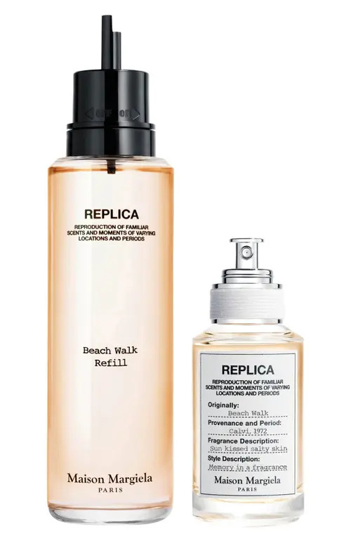 Maison Margiela Replica Beach Walk Eau de Toilette & Refill 2-Piece Set $245 Value at Nordstrom | Nordstrom