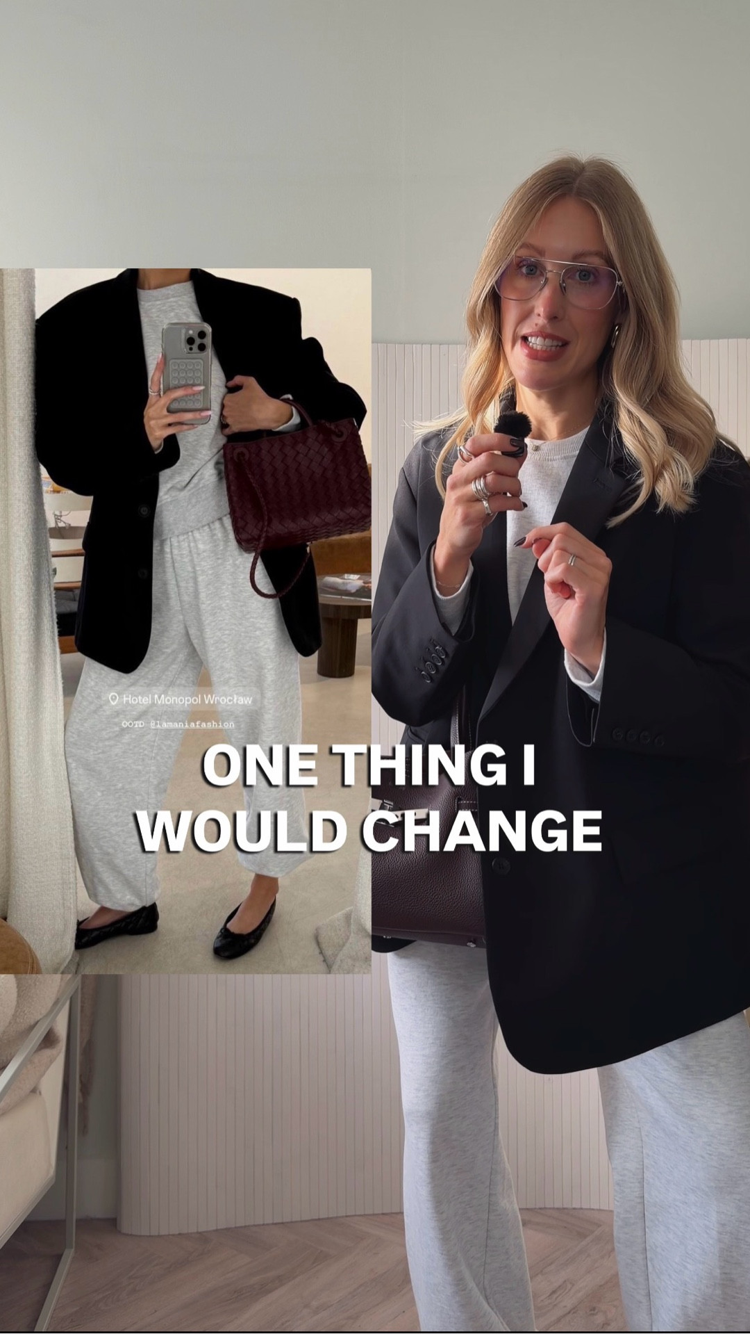 Ep.2 📌 taking a Pinterest Outfit and changing one thing (to make it your own) + why it works! Do you prefer the original comfy chic loungewear outfit styling joggers and a sweatshirt, or mine? 

Linked below my Zara fleece lined tracksuit, oversized black blazer and outfit details 🤍

✔️ And SAVE for the next time you feel like you have nothing to wear …

#pinterestoutfit #zaraoutfit #pinterestinspired 

🏷️ Fashion influencer inspiration, easy outfit ideas for women, recreate Pinterest outfits, outfit ideas for women over 30, outfit inspiration for 30 year olds 

#LTKstyletip #LTKuk #LTKautumn