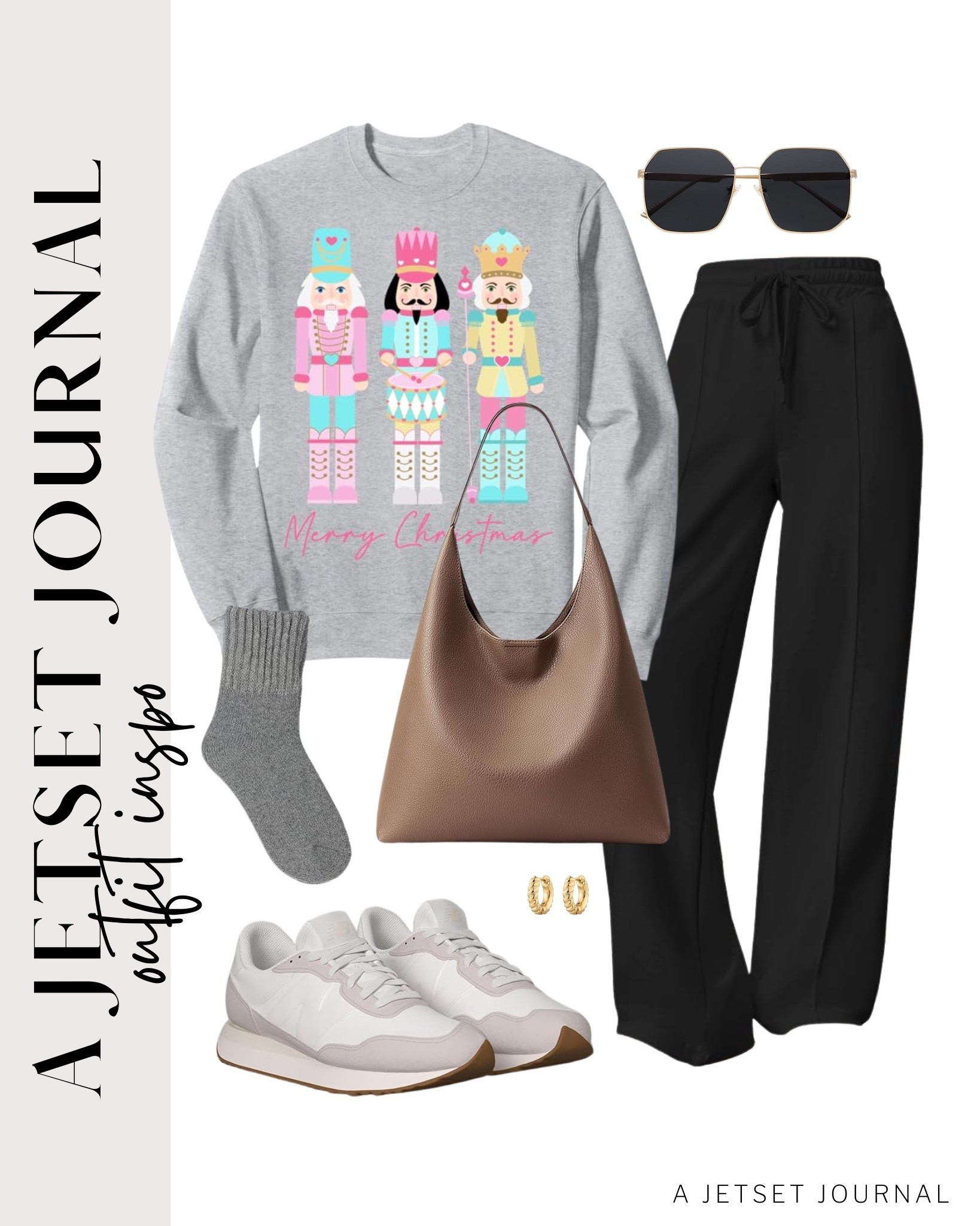 Stay warm this holiday season in a comfy sweatshirt and soft sweatpants!
holiday outfit idea, casual christmas look, festive sweater, viral style, casual outfit idea, running errands, trasnsitional outfit, comfy shoes, trendy look, capsule wardrobe, amazon finds, affordable style, fall to winter outfit idea

#LTKFindsUnder50 #LTKSeasonal #LTKU