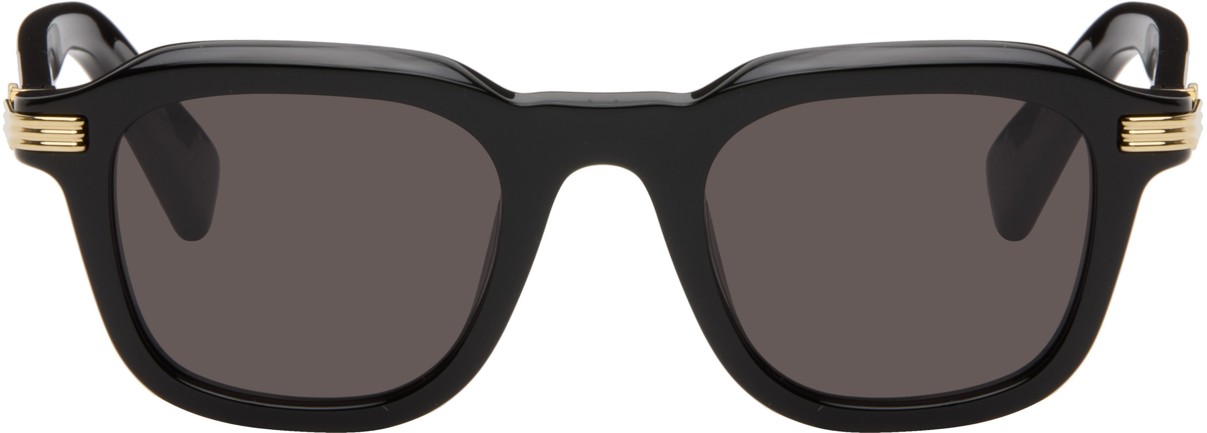 Cartier Black Première de Cartier Sunglasses | SSENSE