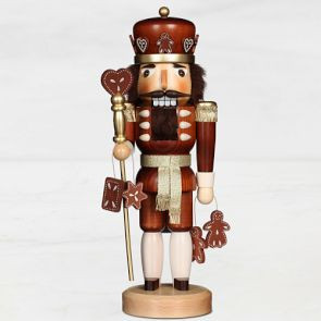 Christian Ulbricht Nutcracker, Gingerbread King | Williams-Sonoma