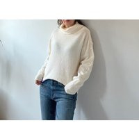 Vintage 80S White Turtleneck Sweater Size Medium, Pierre Cardin Cowl Neck Dolman Sleeve | Etsy (US)