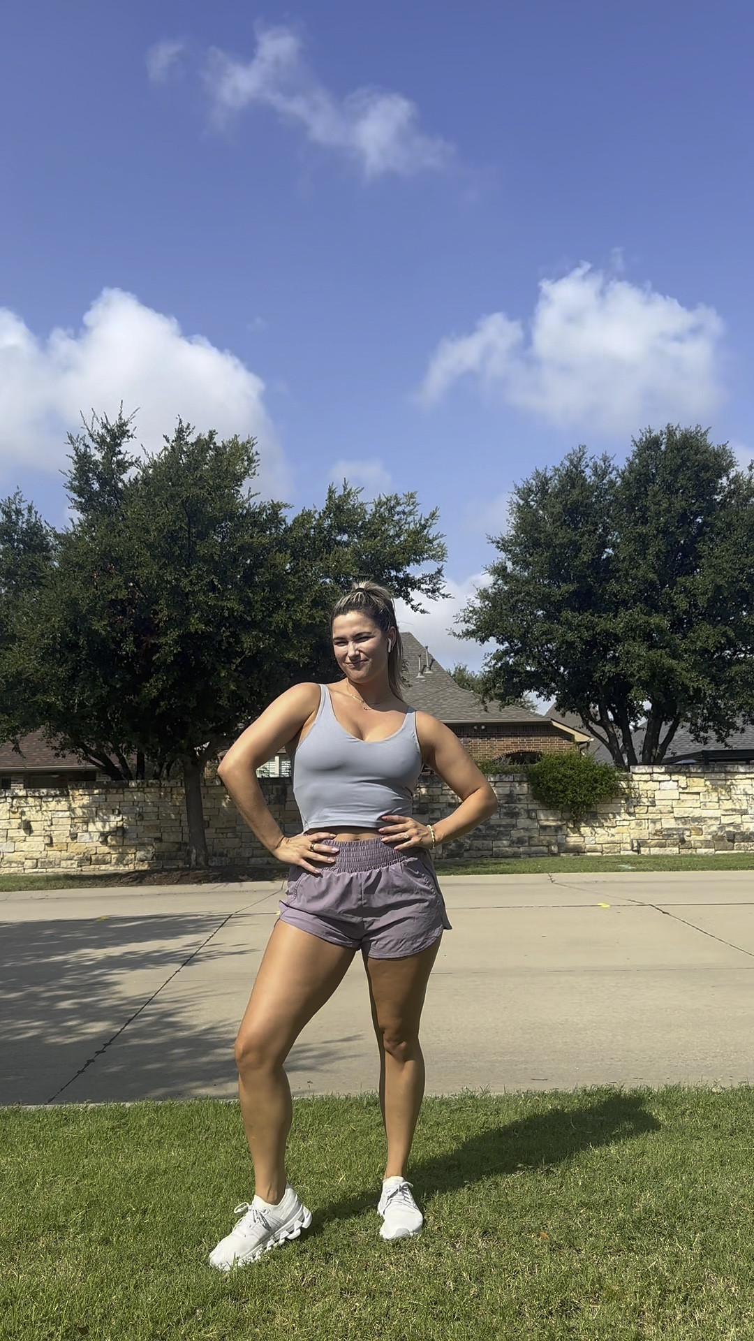 Running outfit in my favorite athletic pieces 

#LTKActive #LTKFitness #LTKVideo