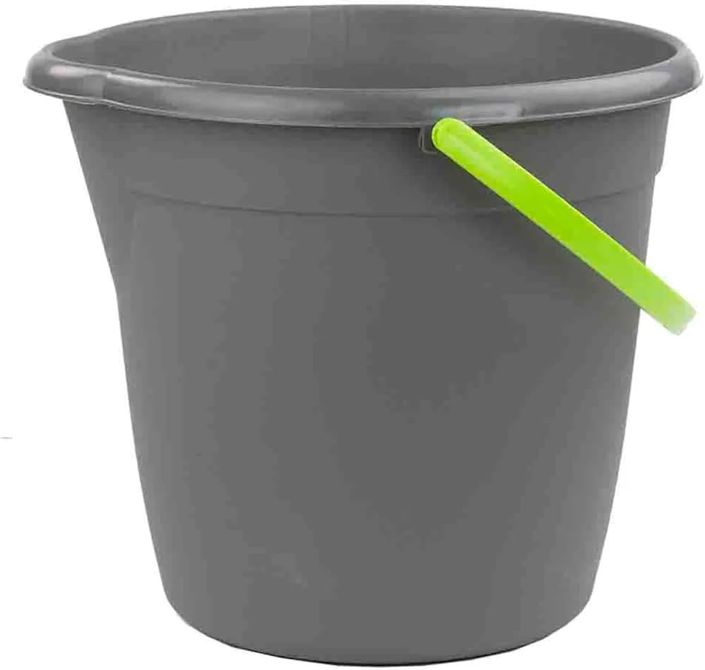 JOEY'Z 10QT (9.5L) Heavy Duty Sturdy Spout Pail Bucket with Durable Grip Handle for Cleaning, Mop... | Amazon (US)