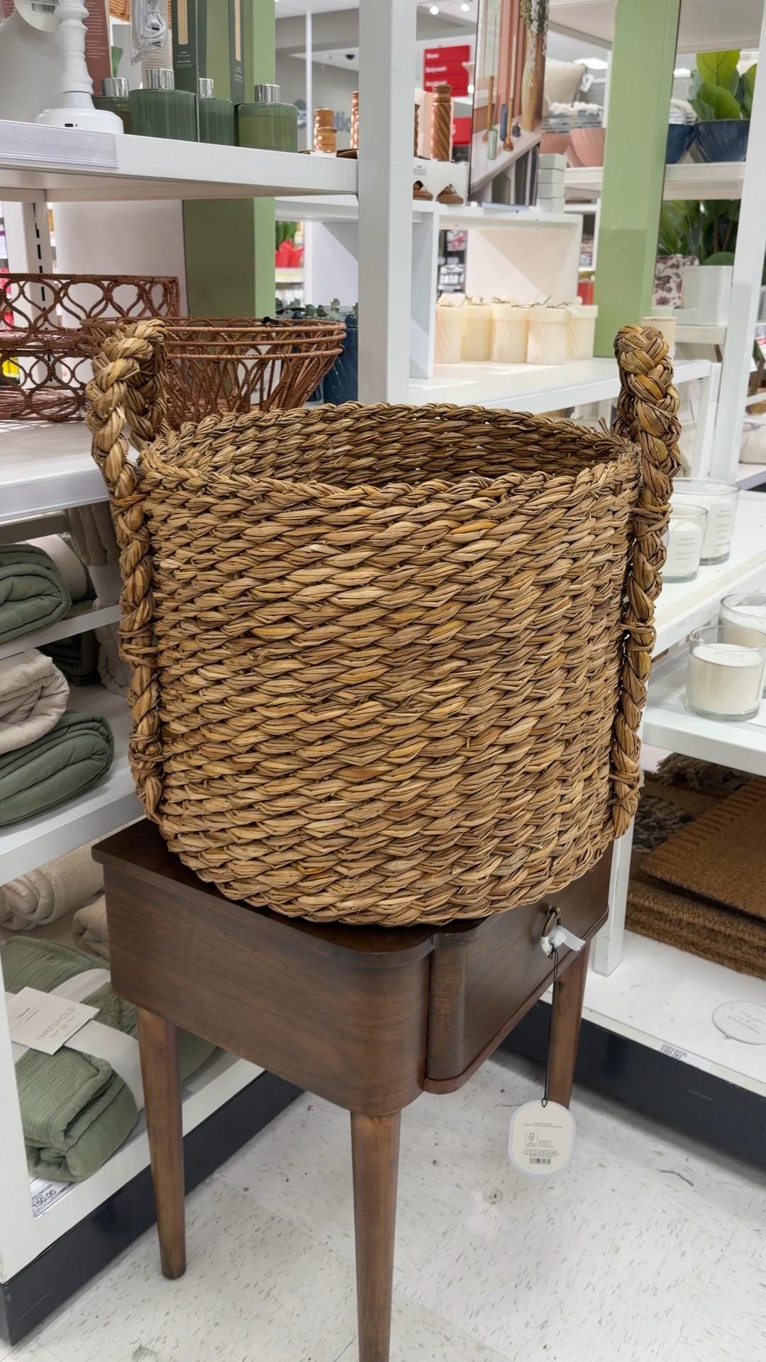 This large rattan/woven basket is SO good!  Comes in multiple sizes and is a great look for less option.  I would style these in an entryway, living room or even a kids room or playroom to store toys.

Living room refresh, bedroom refresh, kids room, playroom, storage, home organization, home refresh, home storage, rattan basket, woven basket 

#LTKSeasonal #LTKHome #LTKKids