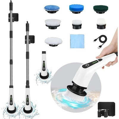 Electric Spin Scrubber for Cleaning Bathroom: Cordless Power Shower Scrubber - Electric Cleaning Brush for Tile Tub | Target