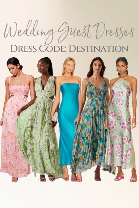 Wedding Guest Dresses for a Beach or Destination Dress Code ✨ 
I’ve gathered some of the best wedding guest dresses at various price points. Check out our other style guides for a Beach/Destination, Semi-Formal, and Black Tie dress codes.
Shop the dresses 👇🏼 

#LTKU #LTKSeasonal #LTKFind