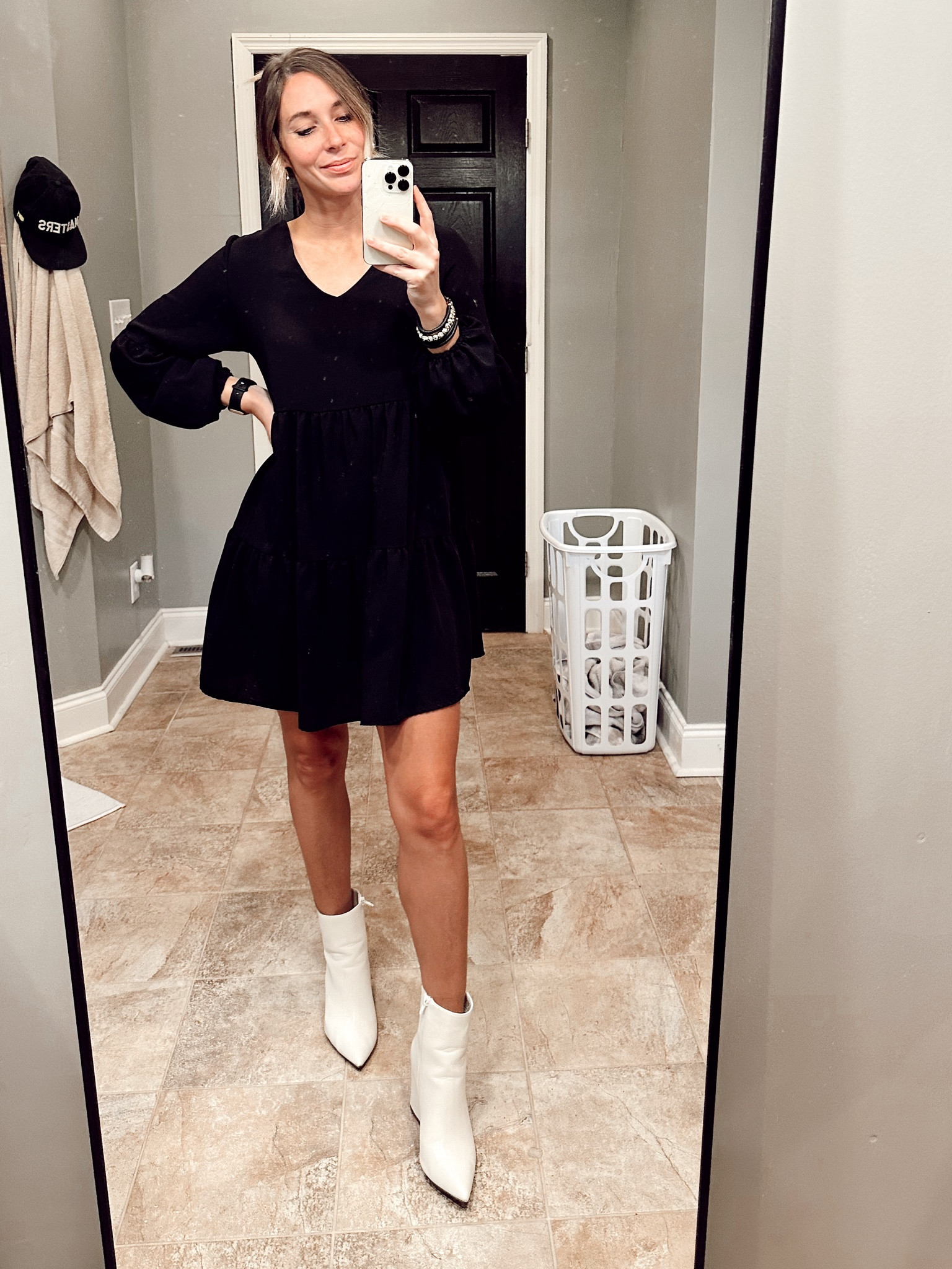 #church today. ✝️ This dress is an oldie but a goodie - swipe to see it in our first professional photos together as a couple in 2020 🥰

#LTKfindsunder50 #LTKstyletip