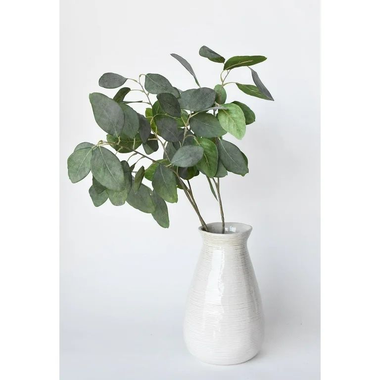 24" Faux Eucalyptus Leaf Stem | Walmart (US)