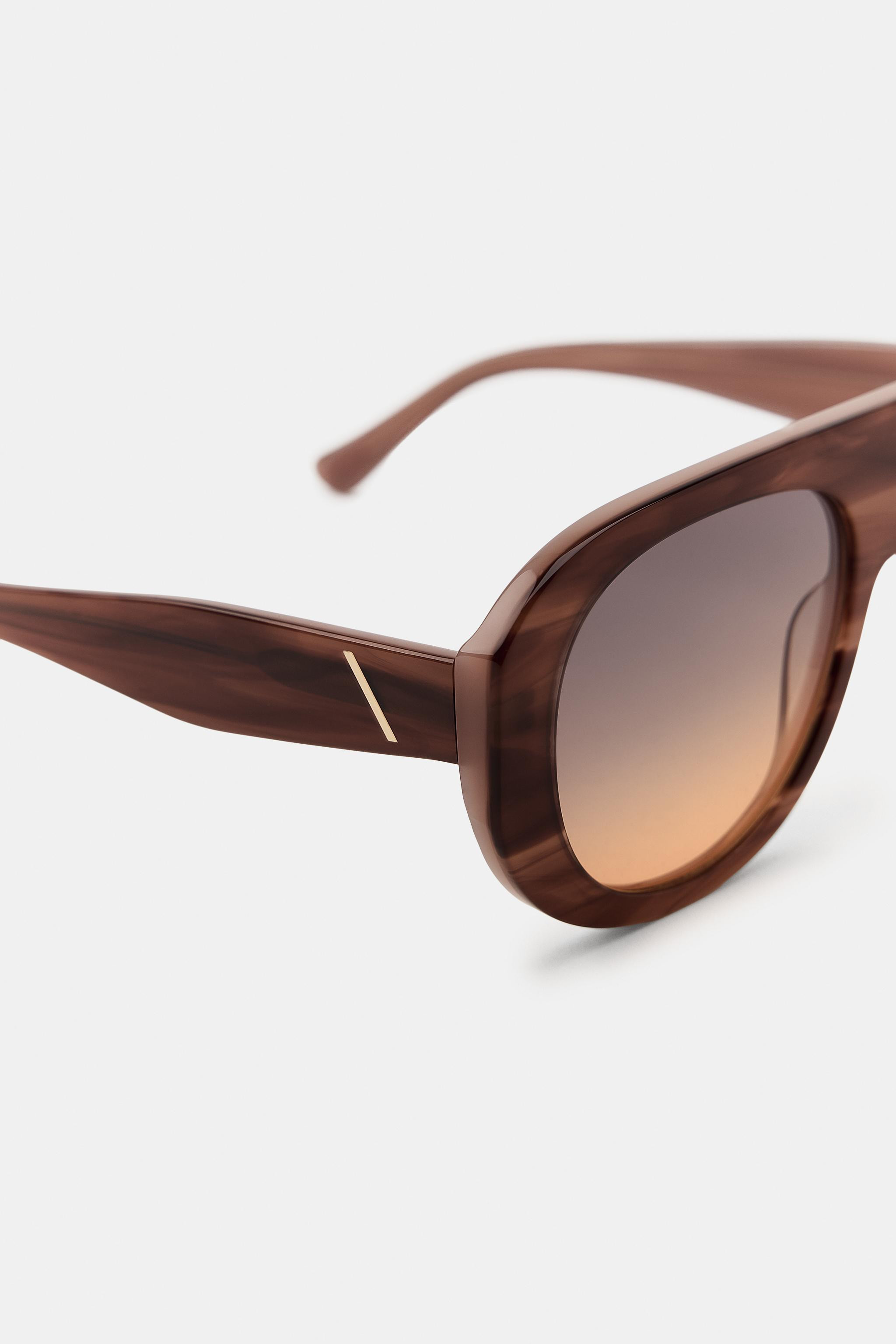 AVIATOR SHIELD SUNGLASSES | Zara Canada