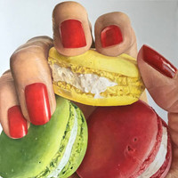 Gourmande (Greedy) Painting