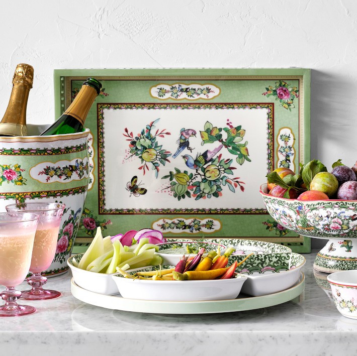 Famille Rose Champagne Bucket | Williams-Sonoma