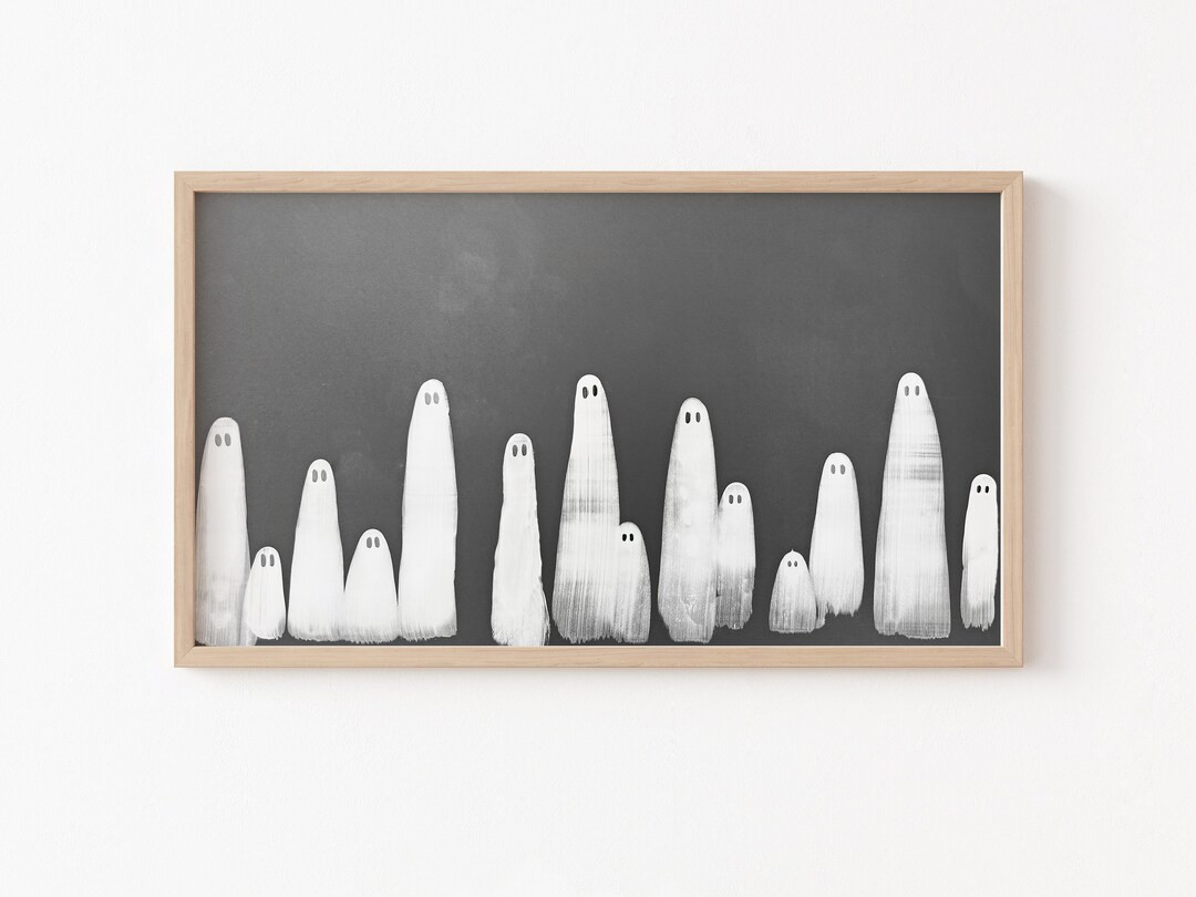 Frame TV Art File Halloween Frame TV Art Ghost Art Frame TV - Etsy | Etsy (US)
