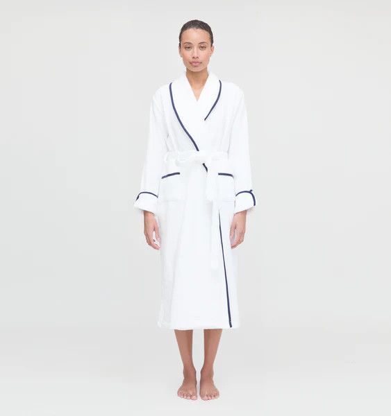 The Hotel Robe - Navy | Hill House Home US