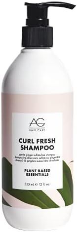 AG Hair CURL FRESH shampoo gentle ginger sulfate-free shampoo, 12 fl. oz. | Amazon (US)