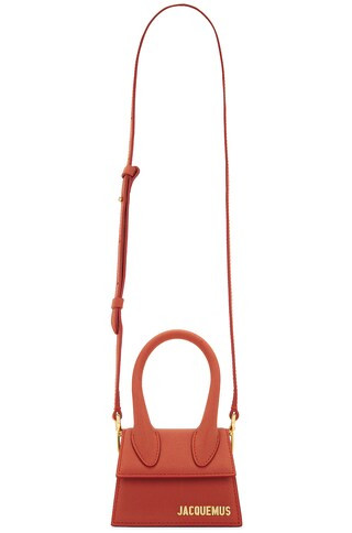 JACQUEMUS Le Chiquito Bag in Dark Red - Red. Size all. | FWRD 