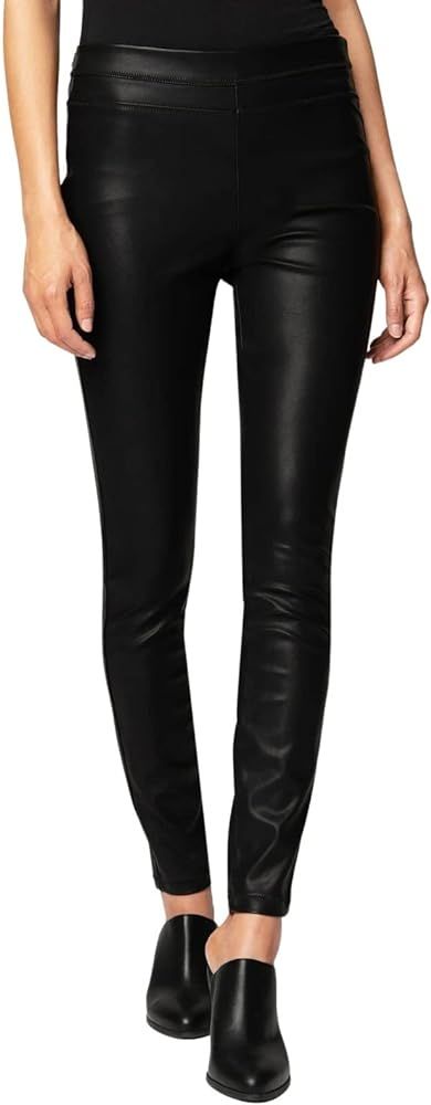 Womens Luxury Vegan Leather Pants, Comfortable Biker Style Leggings, Super Soft High Waist, Tummy... | Amazon (US)