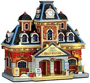 Lemax Village Collection, Main Terminal Train Station #75194 | Amazon (US)