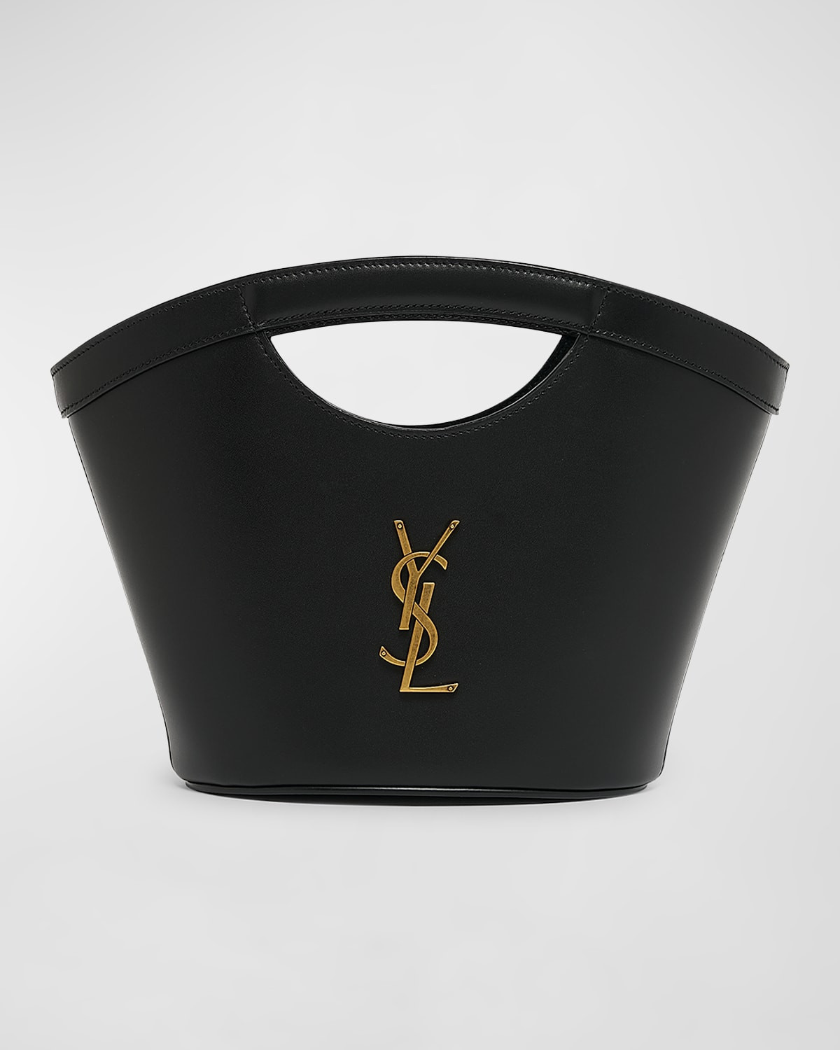 Mini YSL Top-Handle Bag in Leather | Neiman Marcus