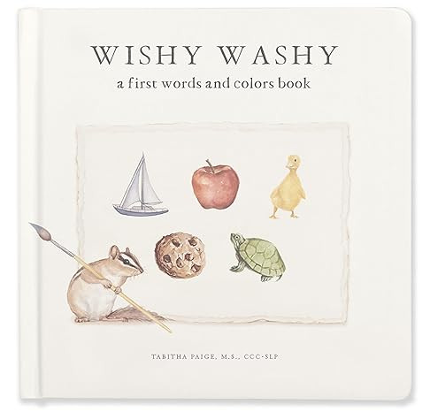 Wishy Washy: A Board Book of First Words and Colors for Growing Minds | Amazon (US)