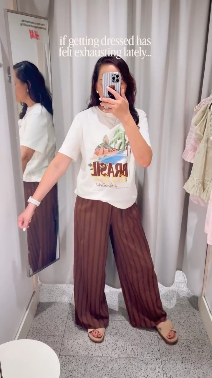 I don’t want complicated outfits anymore.

I want pieces that:
✔️ feel comfortable
✔️ flatter my body NOW
✔️ mix easily with basics I already own
✔️ and still make me feel put together

And honestly… H&M had some really good everyday pieces this time.

These are the kinds of outfits I know I’d actually reach for:
– coffee runs
– casual dinners
– errands
– travel days
– everyday mom life

Because looking stylish in your 40s shouldn’t feel exhausting. 🤍

Which outfit is your favorite?

1, 2, 3, or 4?

Comment “HM” to shop!