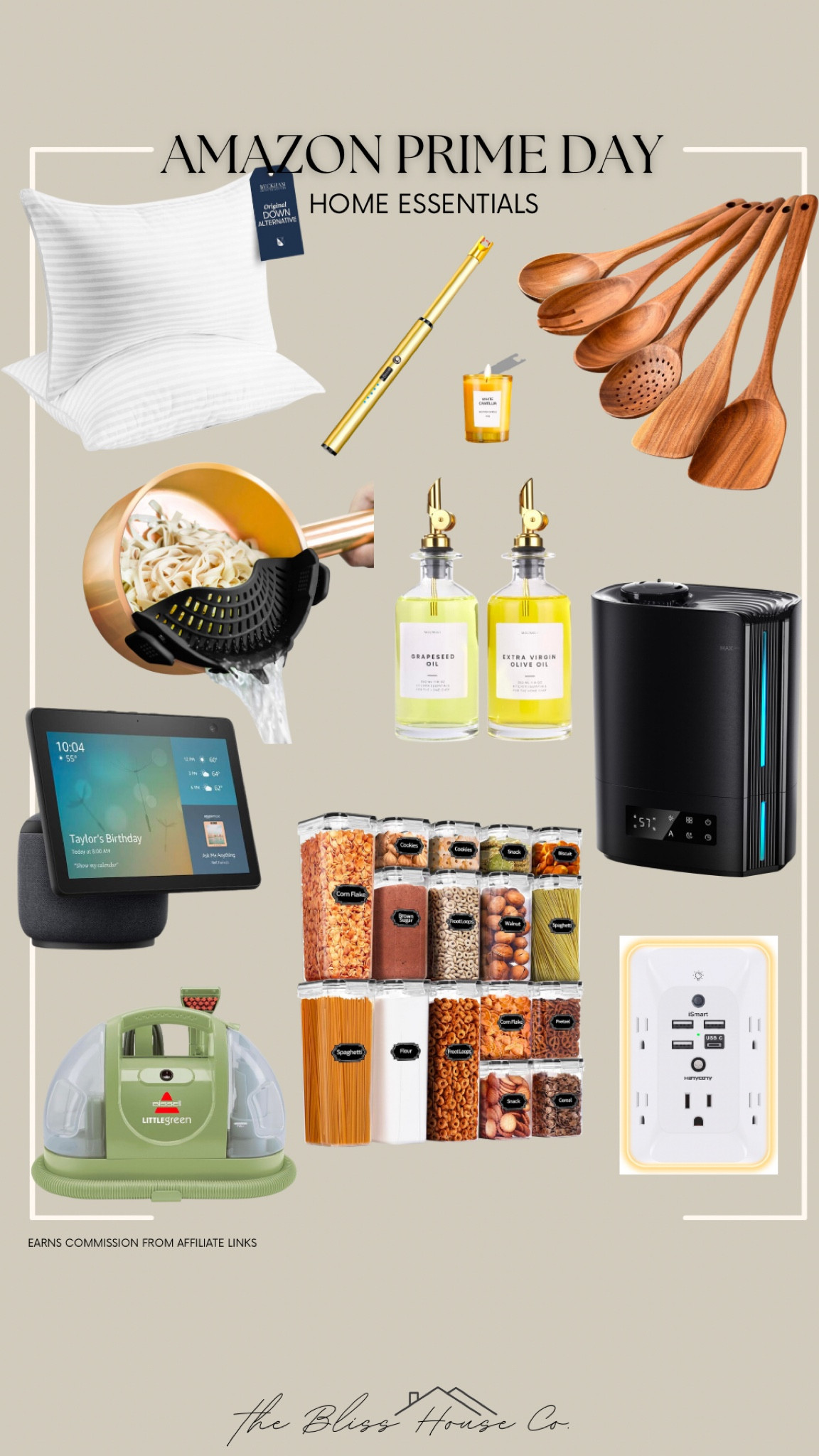 Prime day home essentials

Humidifier, oil vinegar bottles, kitchen storage containers, outlet extender, teak utensils, pillow, candle lighter

#LTKGiftGuide #LTKsalealert #LTKxPrime