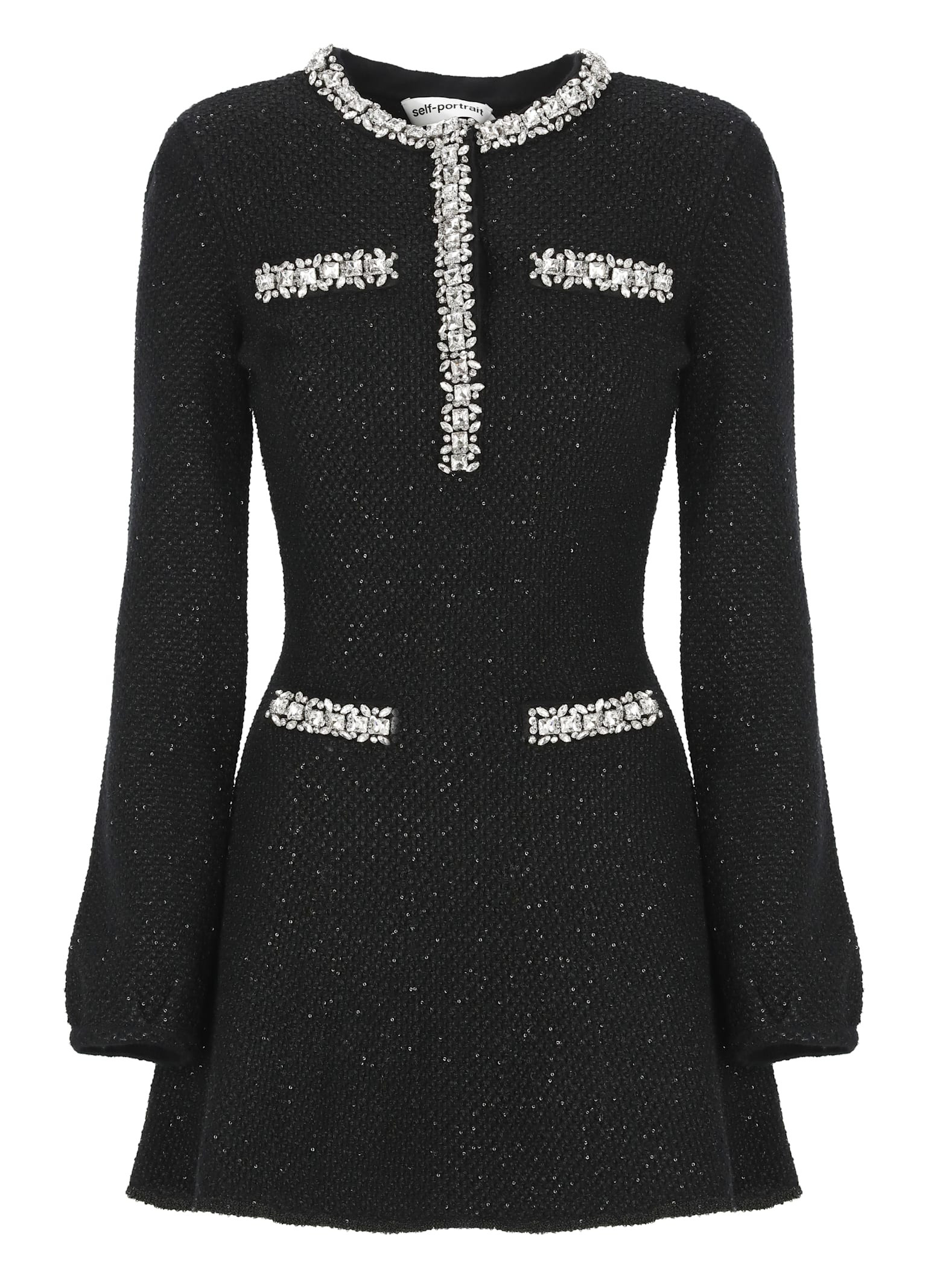 self-portrait Sequin Dress | Italist.com US