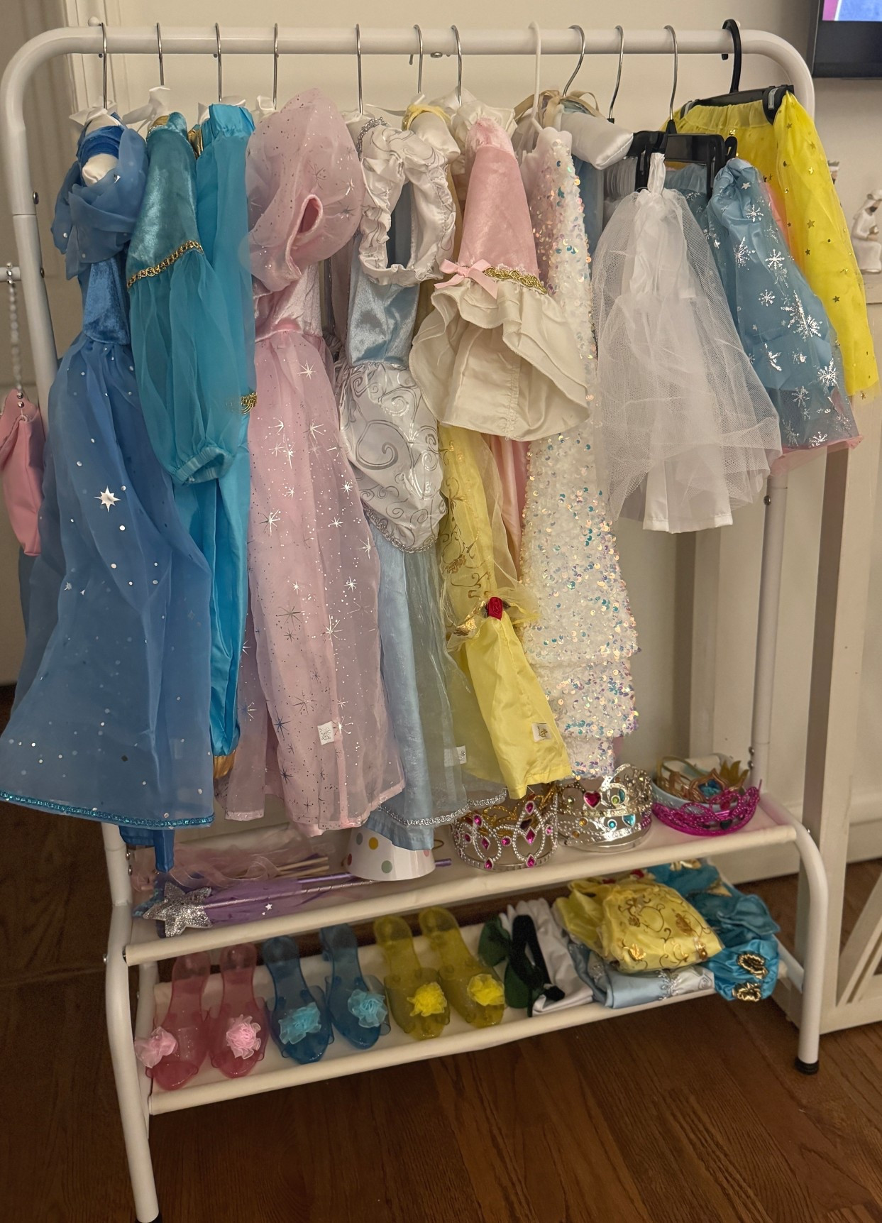 Love this princess dress up hanger that we got for Christmas! 

#LTKHome #LTKKids #LTKmomlife