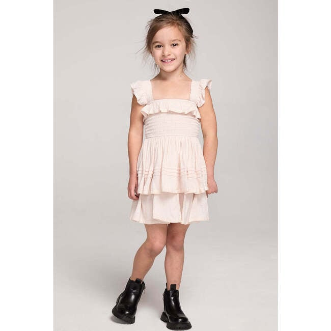 Saltwater Luxe | Norah Ivory Mini Dress (Multicolor, Size 8-10Y) | Maisonette | Maisonette